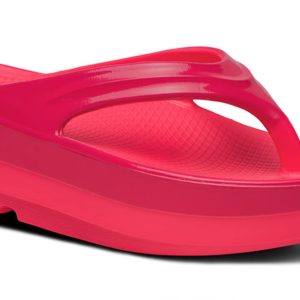 Women's OOmega OOlala Stacked Sandal - Neon Berry Punch