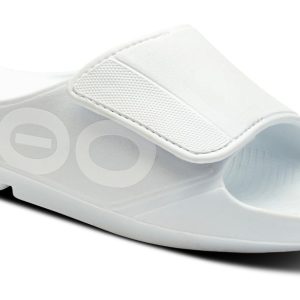 Men's OOahh Sport Flex Sandal - White