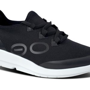 Men's OOmg Sport LS Low Shoe - White Black (FINAL SALE)
